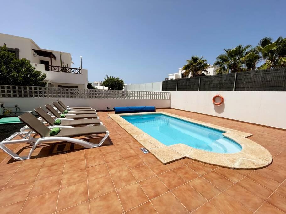 Eslanzarote Villa Varadero, Heated Pool 普拉亚布兰卡 外观 照片