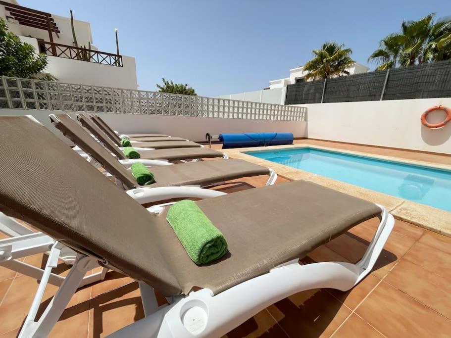 Eslanzarote Villa Varadero, Heated Pool 普拉亚布兰卡 外观 照片
